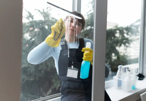 Nettoyage de vitres intérieures et extérieures à Roulans